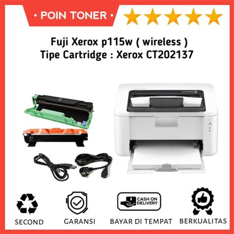 Jual Printer Fuji Xerox DocuPrint P115w Monochrome Shopee Indonesia