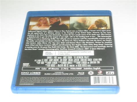 The Internecine Project Blu Ray James Coburn Lee Grant Harry Andrews