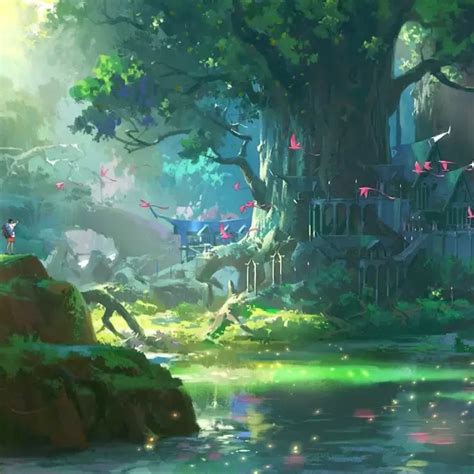 Live Wallpaper Lofi Forest Download On