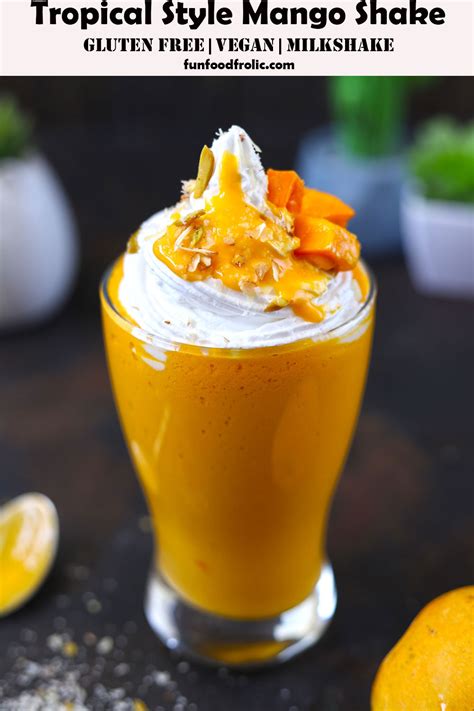 Mango Shake Recipe - Fun FOOD Frolic