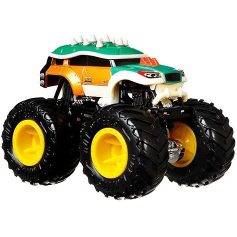 Hot Wheels Monster Trucks kisautó Super Mario Browser Gyerekajándék