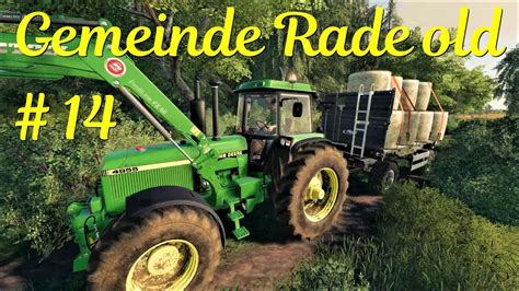 Ls Gemeinde Rade Old Ballen Laden Und G Rreste Grubbern Youtube