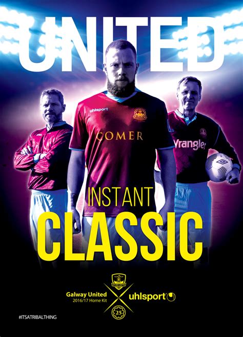 Galway Sport Poster Football Shirts Soccer The Unit Classic Irish