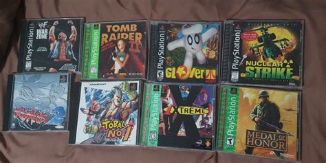 Ps1 Games Set 2 Video Gaming Video Games Playstation On Carousell