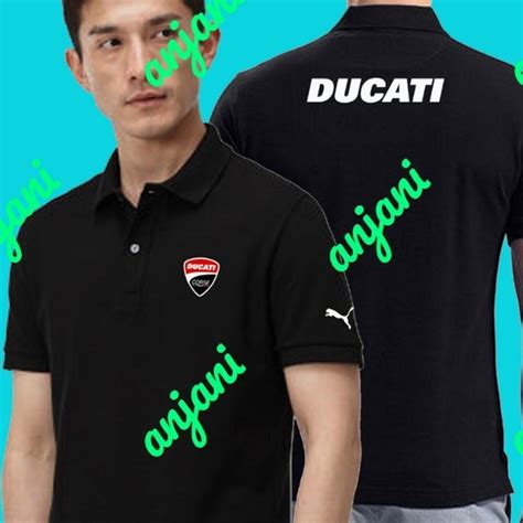 Jual Polo Shirt Kaos Polo Baju Kerah Kaos Distro Ducati Pria Wanita