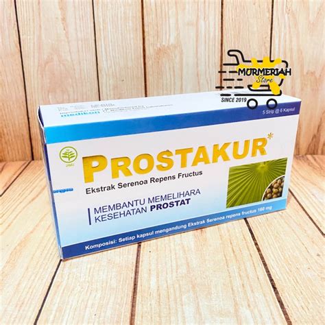 Jual PROSTAKUR Box 30 Kapsul Untuk Kesehatan Prostat Shopee Indonesia