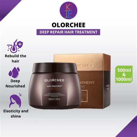 Olorchee Deep Repair Hair Treatment Mask For Dry And Damaged Hair ...