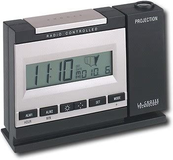 Best Buy La Crosse Technology Projection Alarm Clock With Indoor