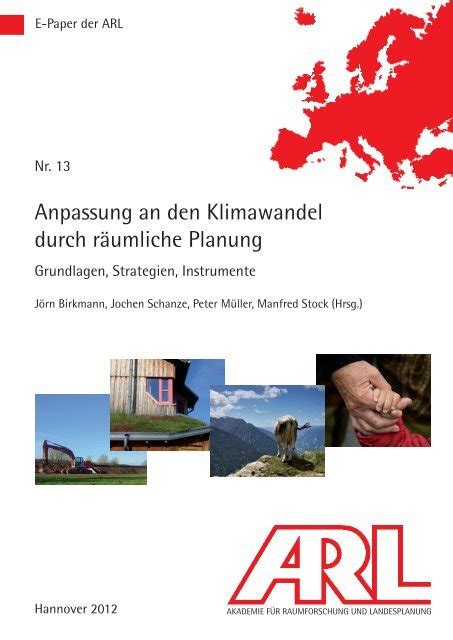 Anpassung An Den Klimawandel Durch R Umliche Planung