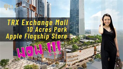 TRX Exchange Mall KLCC Grand Opening And Apple Flagship Store YouTube