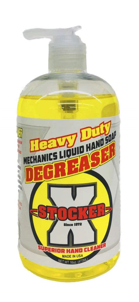 Stocker X 16 Oz Heavy Duty Mechanics Hand Soap Cleaner