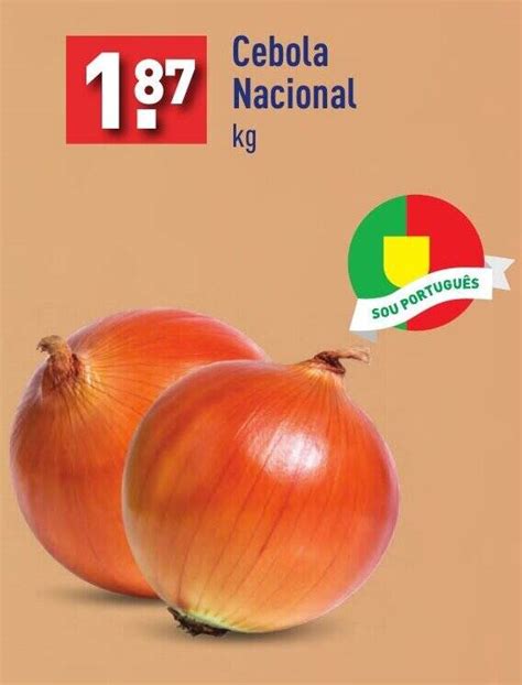 Promoção Cebola Nacional kg em ALDI