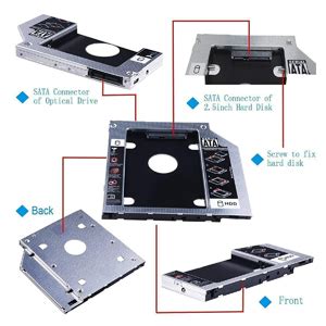 Carecase Universal Mm Sata To Sata Nd Ssd Hdd Hard Drive Caddy