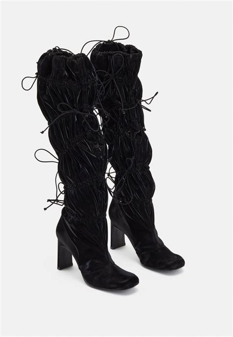 Reike Nen MULTI RUSHY LONG BOOTS - Cuissardes - black/noir - ZALANDO.FR