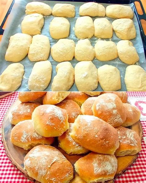 Du wirst Brötchen nie wieder kaufen Bäcker Brötchen mit 3 Zutaten