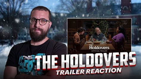 The Holdovers Trailer Reaction Youtube