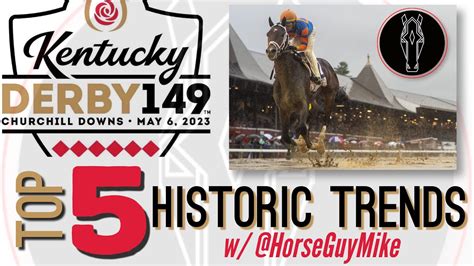 2023 KENTUCKY DERBY: TOP 5 Trends for Picking Winners w/@HorseGuyMike ...