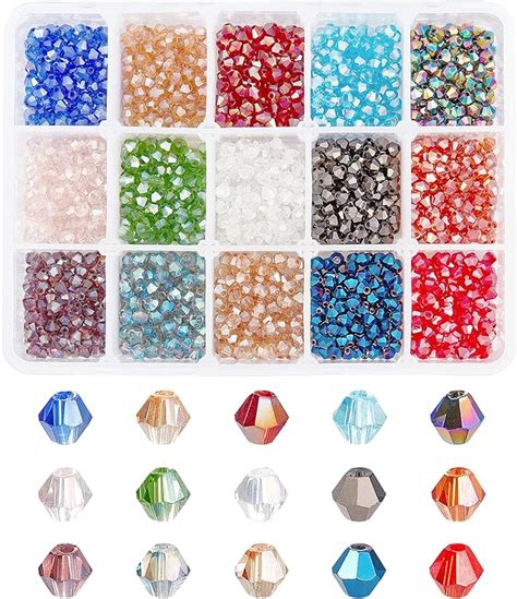 Pandahall Elite Environ Pcs Couleurs Perles De Verre