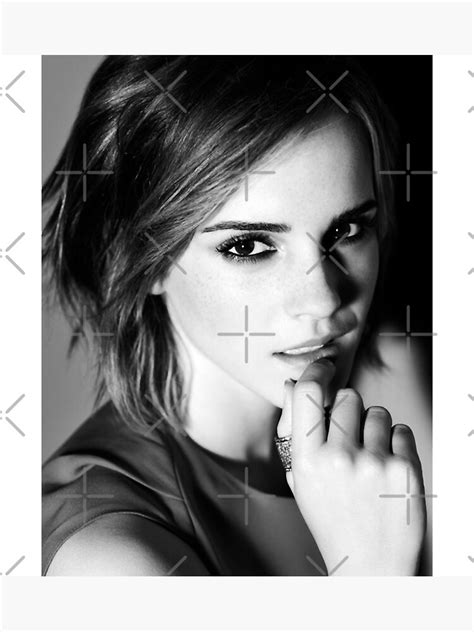 Emma Watson Beautiful Girl Poster By Randolphjohn Redbubble