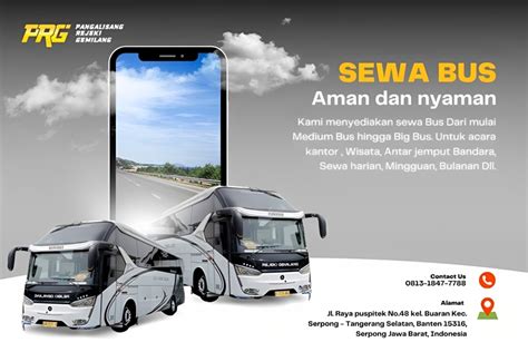 Harga Sewa Bus Pariwisata Terbaru Tahun 2023