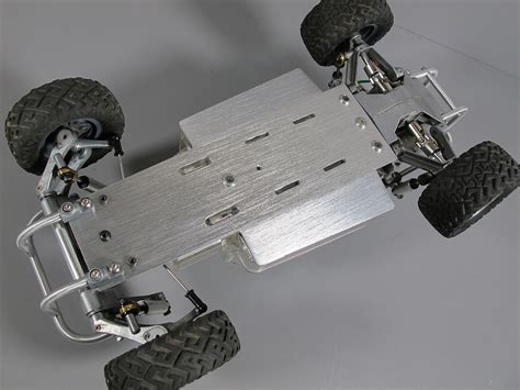 Aluminum Front Rear Bumper Guard Chassis Plate Tamiya 1 10 Sand