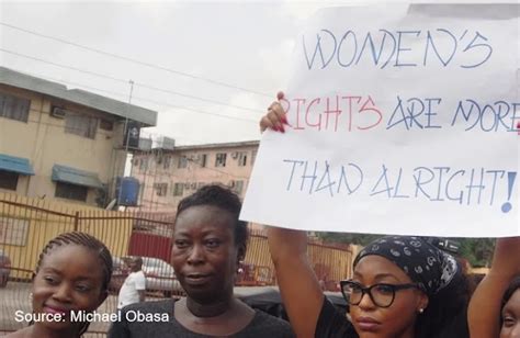 Photos Rita Dominic Join Womens Right Activists In Lagos For Gender