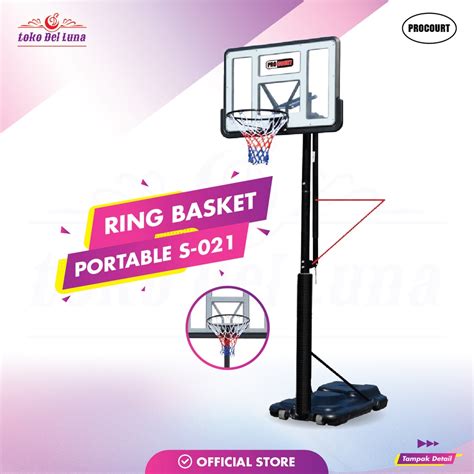 Jual Ring Basket Basketball Board Stand Procourt S Original