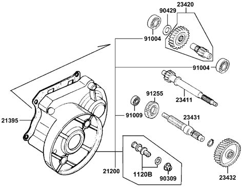 Kymco Kymco Agility RS 50 NAKED 2T Getriebe Ersatzteile