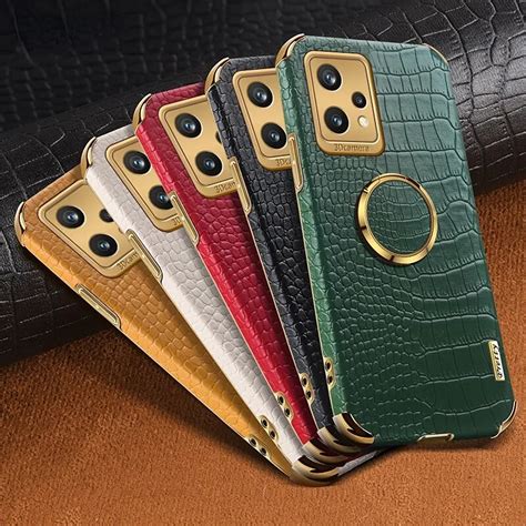 Realme9 Case Mkg Crocodile Pattern Leather Cover For Oppo Realme 9 9i