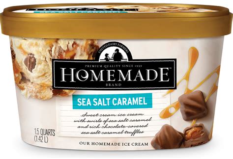 Sea Salt Caramel – Homemade Brand Ice Cream