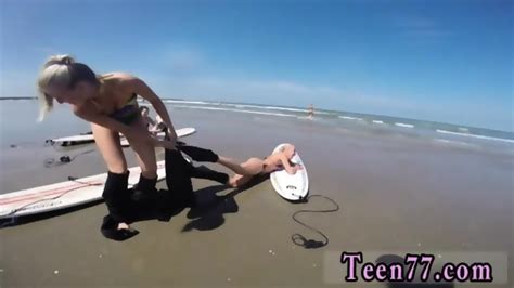 Lesbian Spit Face Lick The Greatest Surfer Chicks