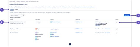 Configuring Custom Field Contexts Administering Jira Applications Data Center And Server 9 9