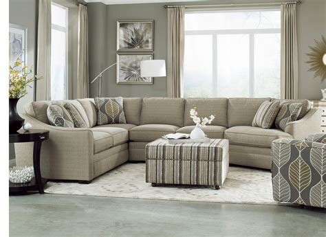 F9 Custom Collection Customizable 3 Piece Sectional With Laf Cuddler By