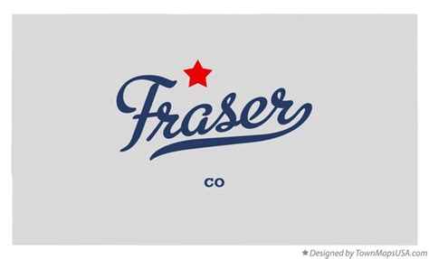 Map of Fraser, CO, Colorado