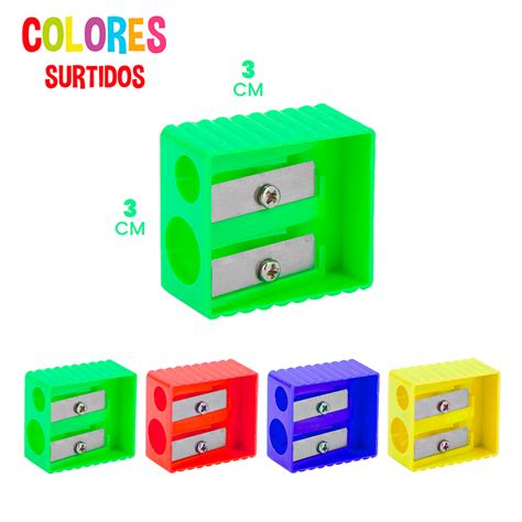 Set Sacapuntas Escolares Starplast Papelería Online