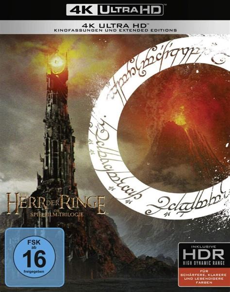 Pán Prstenů Filmová Trilogie Kolekce 4k Uhd Blu Ray 9 Disků Uhd 2