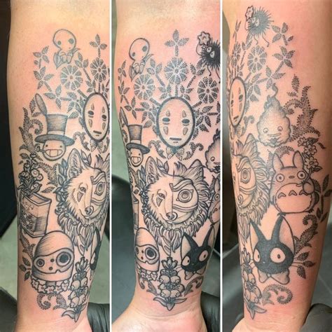 Studio Ghibli Tattoo Designs Howls Miyazaki Castillo Castelo