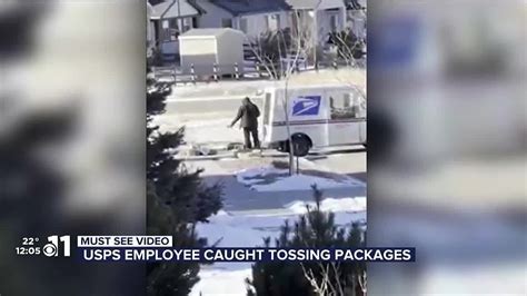 Watch Usps Employee Caught Tossing Packages In Colorado Springs Youtube