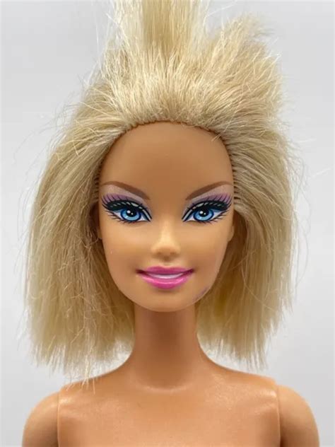 Barbie Generation Girl Ceo Doll Head Nude Blonde Body Straight Arms Picclick Uk
