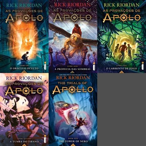 As Prova Es De Apolo Livros De Rick Riordan Livros De Adolescentes