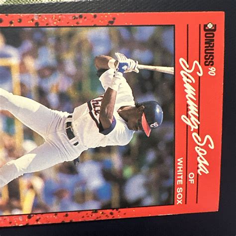 Donruss Sammy Sosa Ebay