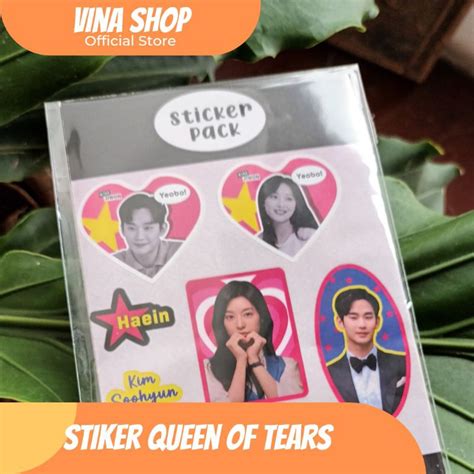 Korean Drama Stickers Viral Queen Of Tears Kim Soo Hyun And Kim Ji Won