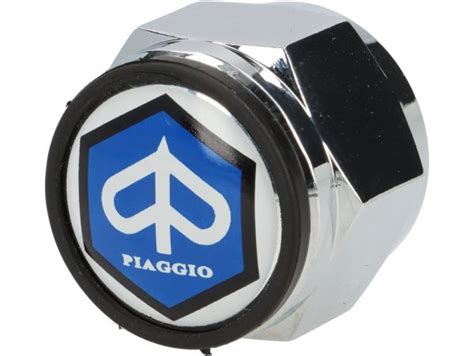 Mutter Lenkkopflager Dmp Piaggio Ciao Gilera Citta Mit Emblem