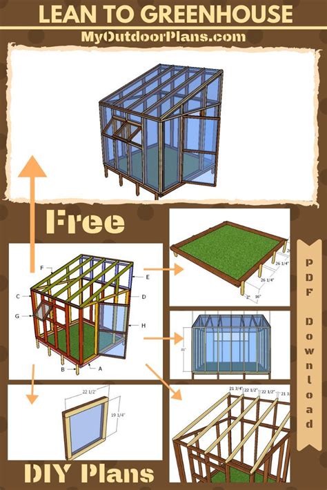 Lean To Greenhouse Plans Free Pdf Download 2019 Woodworking Ideas