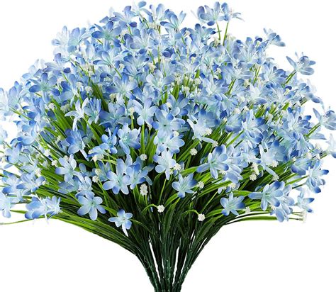 Sinhoon 12 Bundles Artificial Daffodils Flowers Fake Artificial