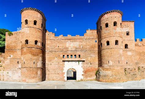 Roma Italia La Porta Asinaria Es Una Puerta En La Muralla Aureliana