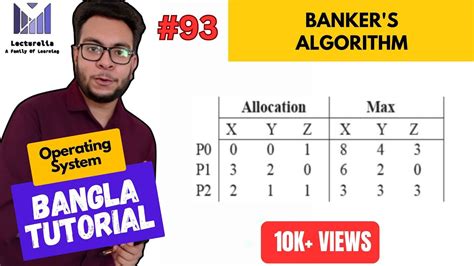 Part 410 Bankers Algorithm Part3 Operating System Bangla