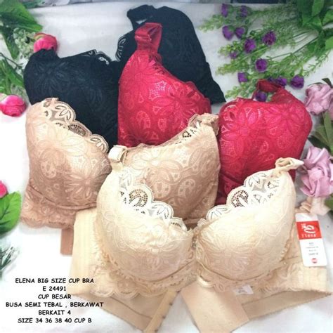 Jual Bh Elena B Sayap Lebar Bra Sayap Lebar Busa Tipis Pakai