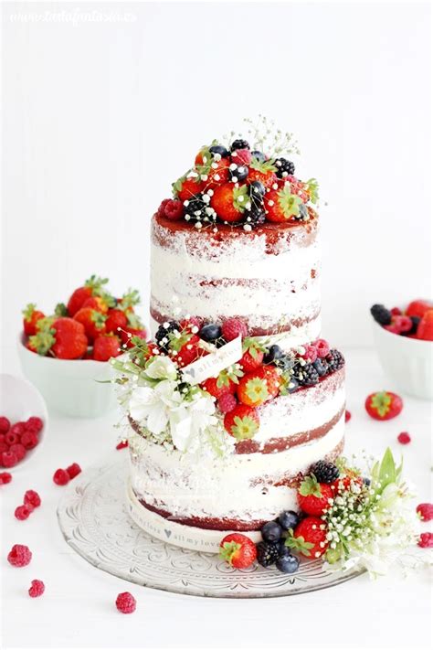 Cómo hacer un Naked Cake o Tarta Desnuda Cocina