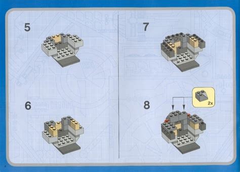 LEGO 7262 TIE Fighter And Y Wing Instructions Star Wars Episode IV